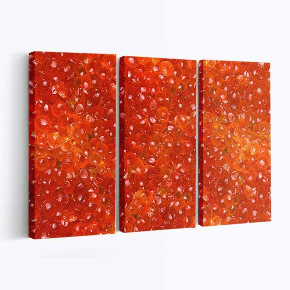 salmon caviar wallpaper